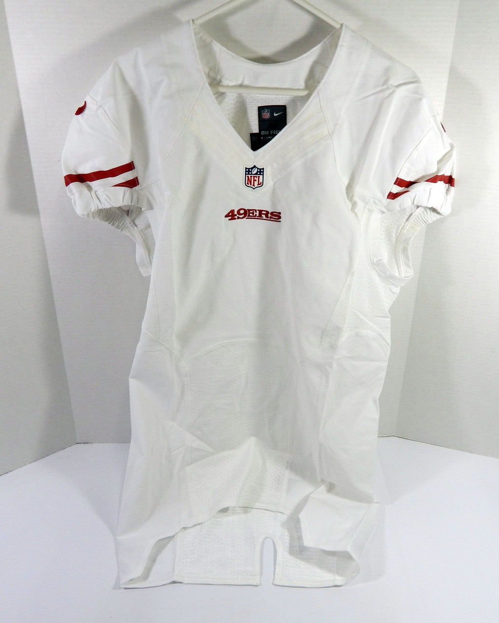 2015 San Francisco 49ers Blank Game Issued White Jersey 42 DP52546 - DP52546