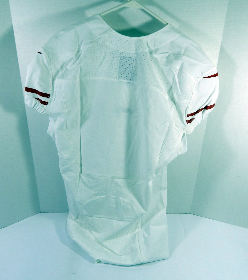 2015 San Francisco 49ers Blank Game Issued White Jersey 42 DP52546 - DP52546