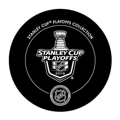2015 Stanley Cup Playoffs 1st Round Canadiens vs Senators NHL Game Puck - 5105919S