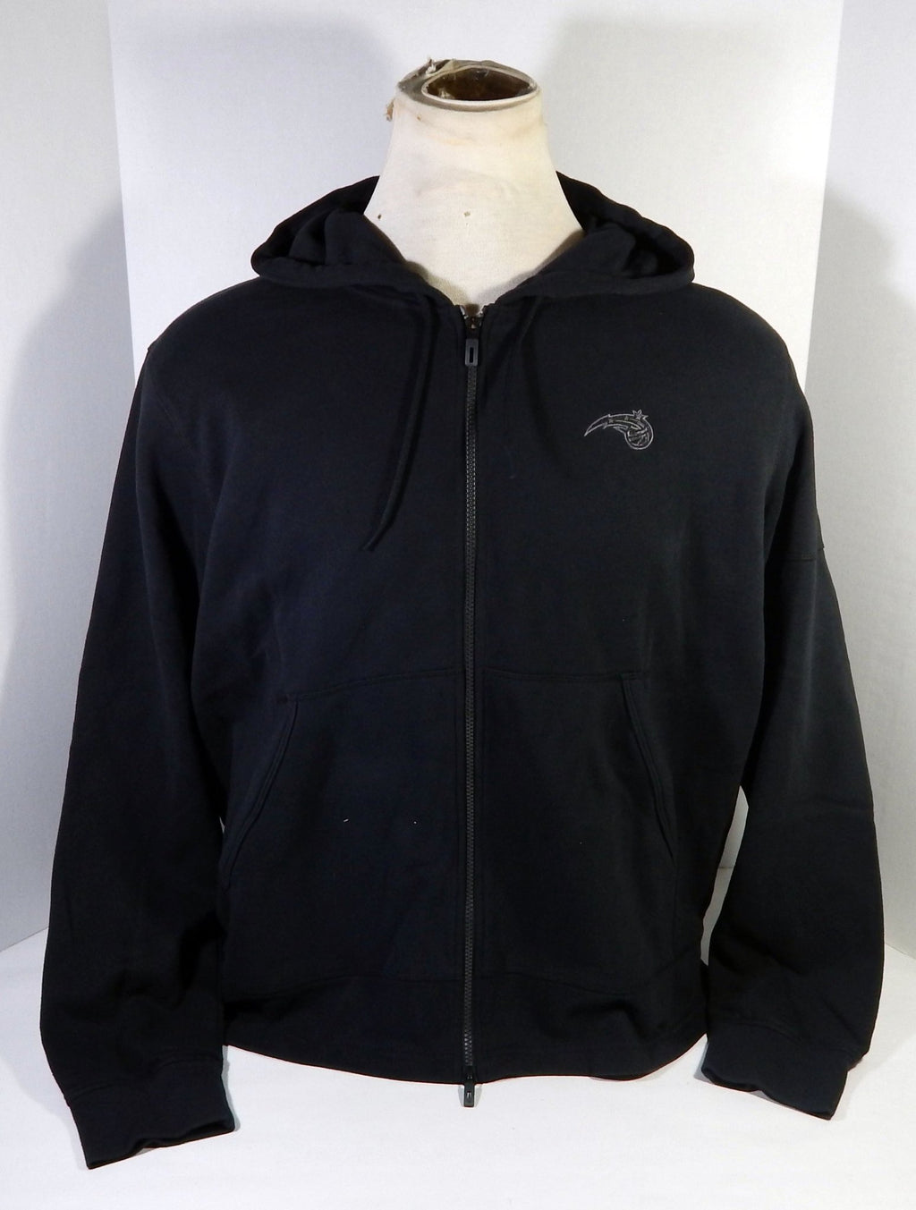 2016-17 Orlando Magic Team Issued Black Climalite Cotton Travel Jacket 2XL 2S - 712332S