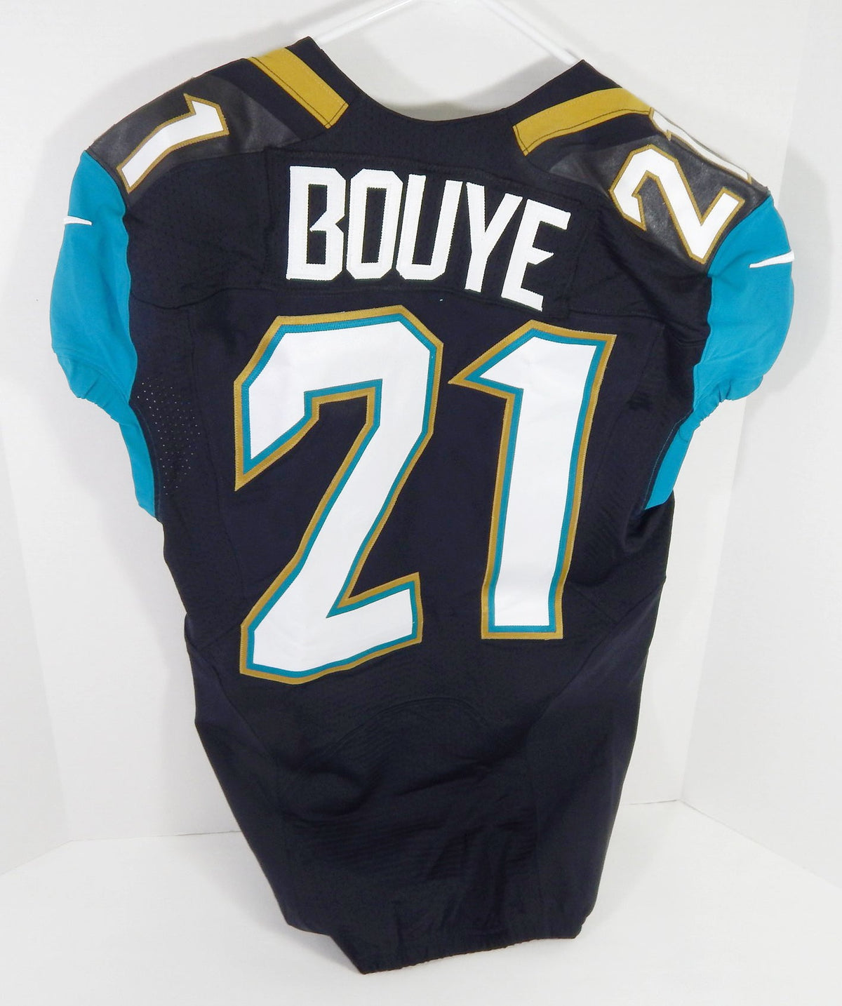2016 Jacksonville Jaguars A.J. Bouye #21 Game Issued Black Jersey 40 DP58937 - DP58937