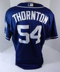 2016 San Diego Padres Matt Thornton #54 Game Issued Navy Jersey ASG P 148 - SDP1148