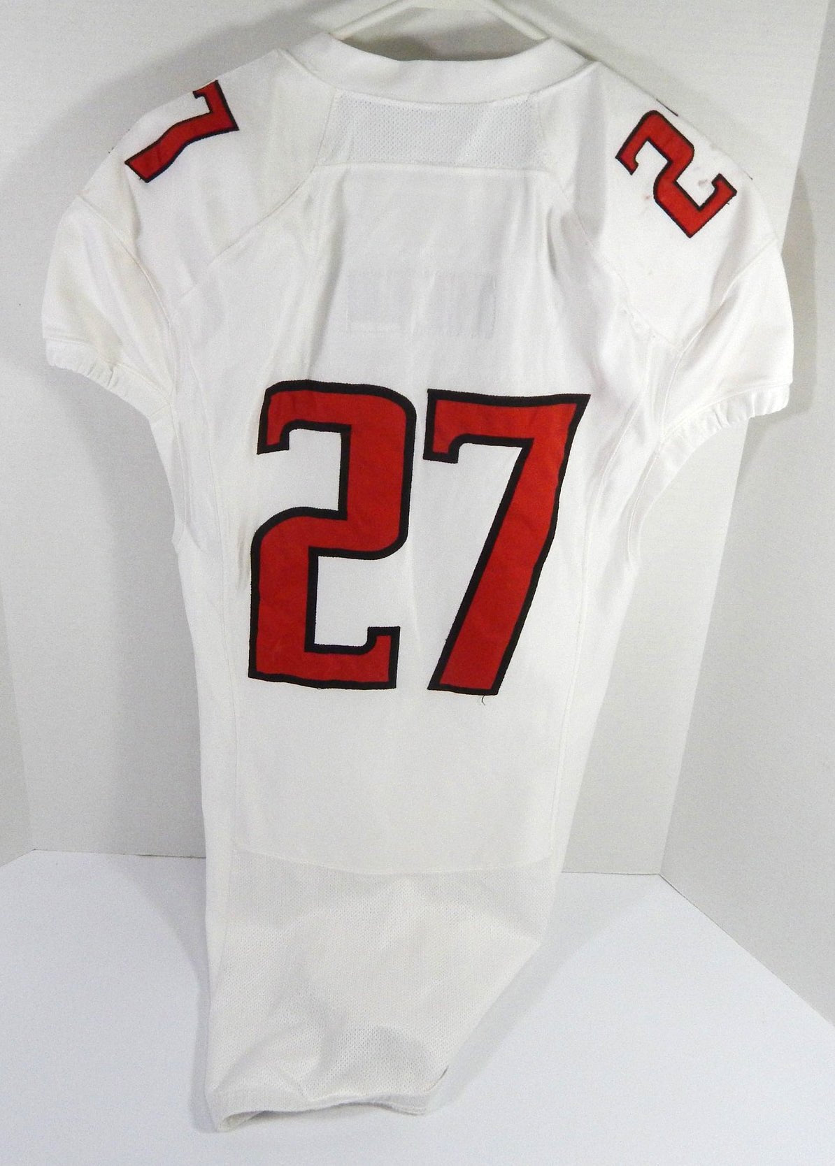 2016 Texas Tech Red Raiders Demarcus Felton #27 Game Used White Jersey NP R 3 - DP55663