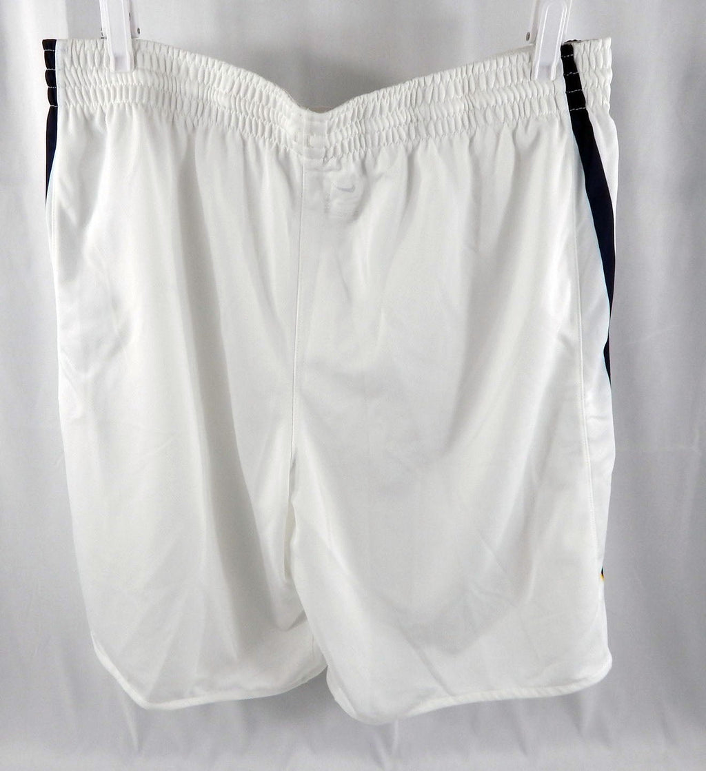 2017-18 Denver Nuggets Game Issued White Basketball Practice Shorts 2XLT 783 - DP117783