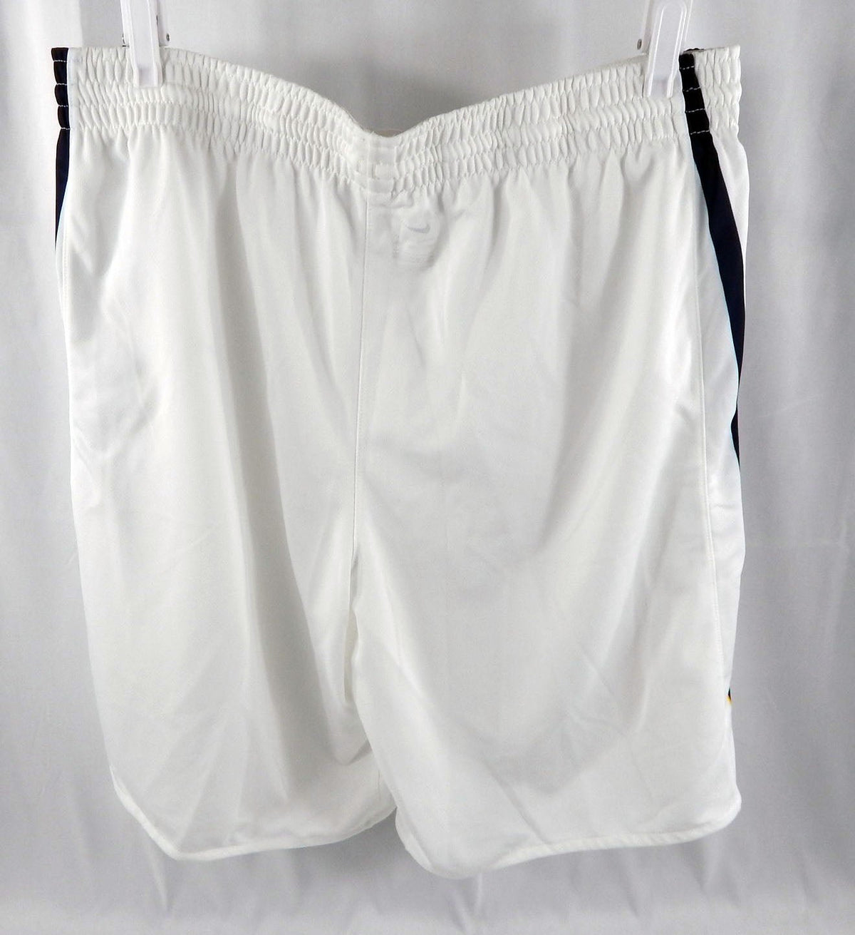 2017-18 Denver Nuggets Game Issued White Basketball Practice Shorts 2XLT 783 - DP117783