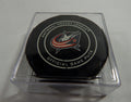 2017 Columbus Blue Jackets V. Tampa Bay Lightning Game Used Black Puck DP61208 - DP61208