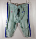 2017 Dallas Cowboys Chaz Green #79 Game Used Seafoam Grey Pants 42 DP56197 - DP56197