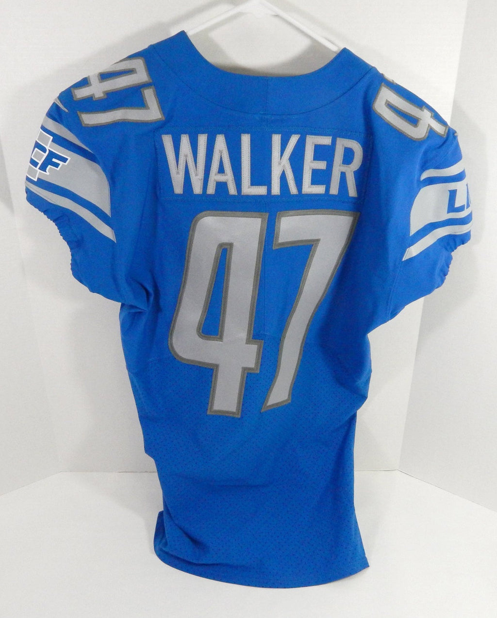 2017 Detroit Lions Tracy Walker #47 Game Issued Blue Jersey 42 DP59223 - DP59223