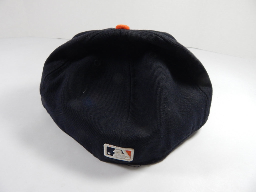 2017 Detroit Tigers Dave Clark #25 Game Issued Pos Used Navy Hat 7.625 DP49883 - DP49883