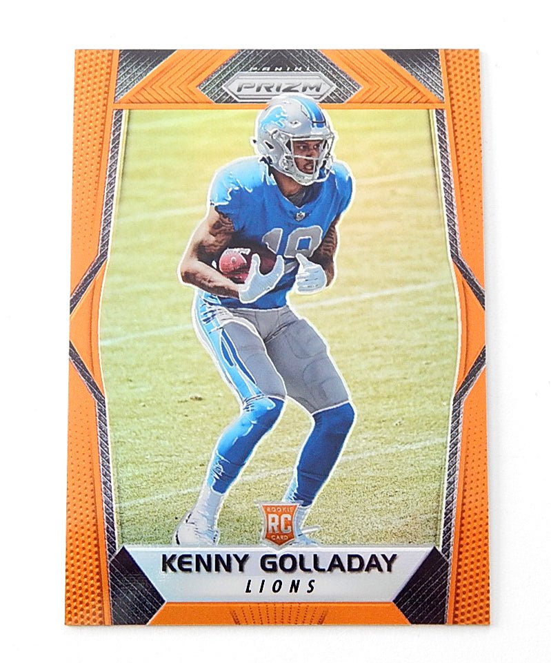 2017 Panini Prizm Orange Prizm Kenny Golladay RC #283 Lions #'d 033/275 - DJ043505