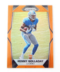 2017 Panini Prizm Orange Prizm Kenny Golladay RC #283 Lions #'d 033/275 - DJ043505