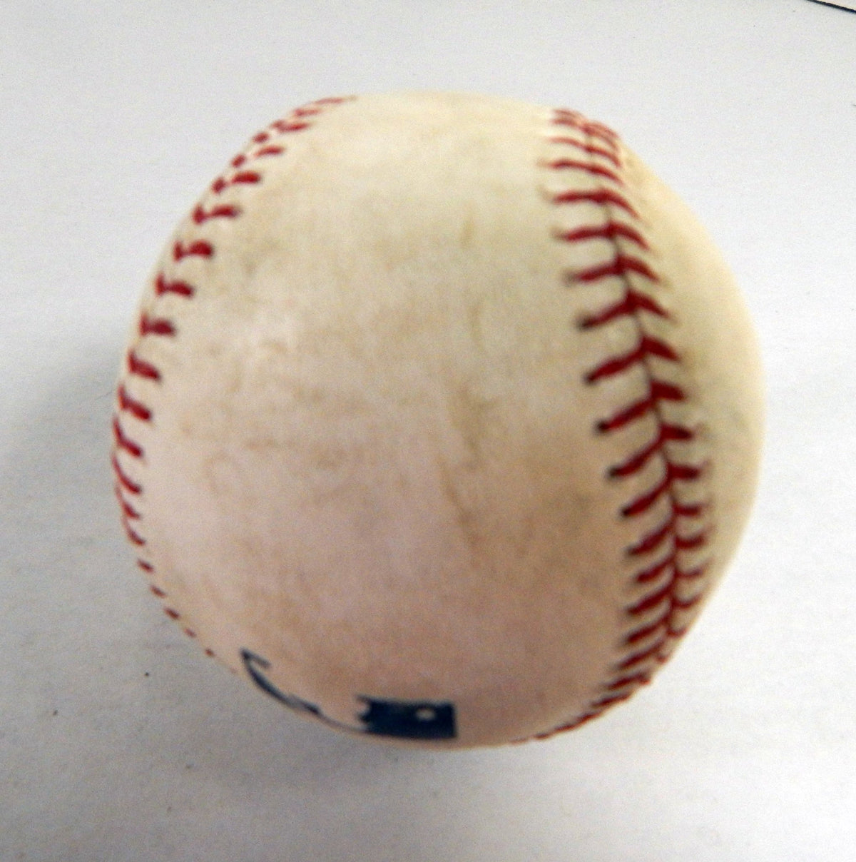 2017 Rays Marlins Game Used Baseball Odorizzi Yelich PID Martin Prado Pops Out - DP58777