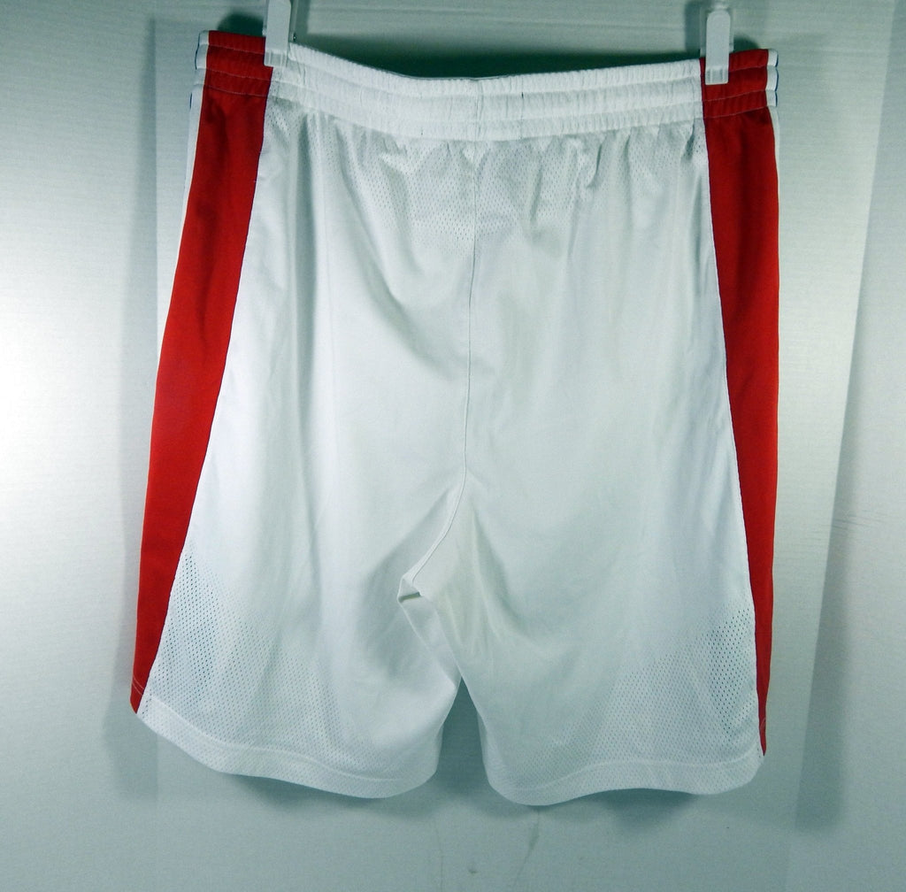 2018-19 Detroit Pistons Game Issued White Shorts 46 DP56421 - DP56421