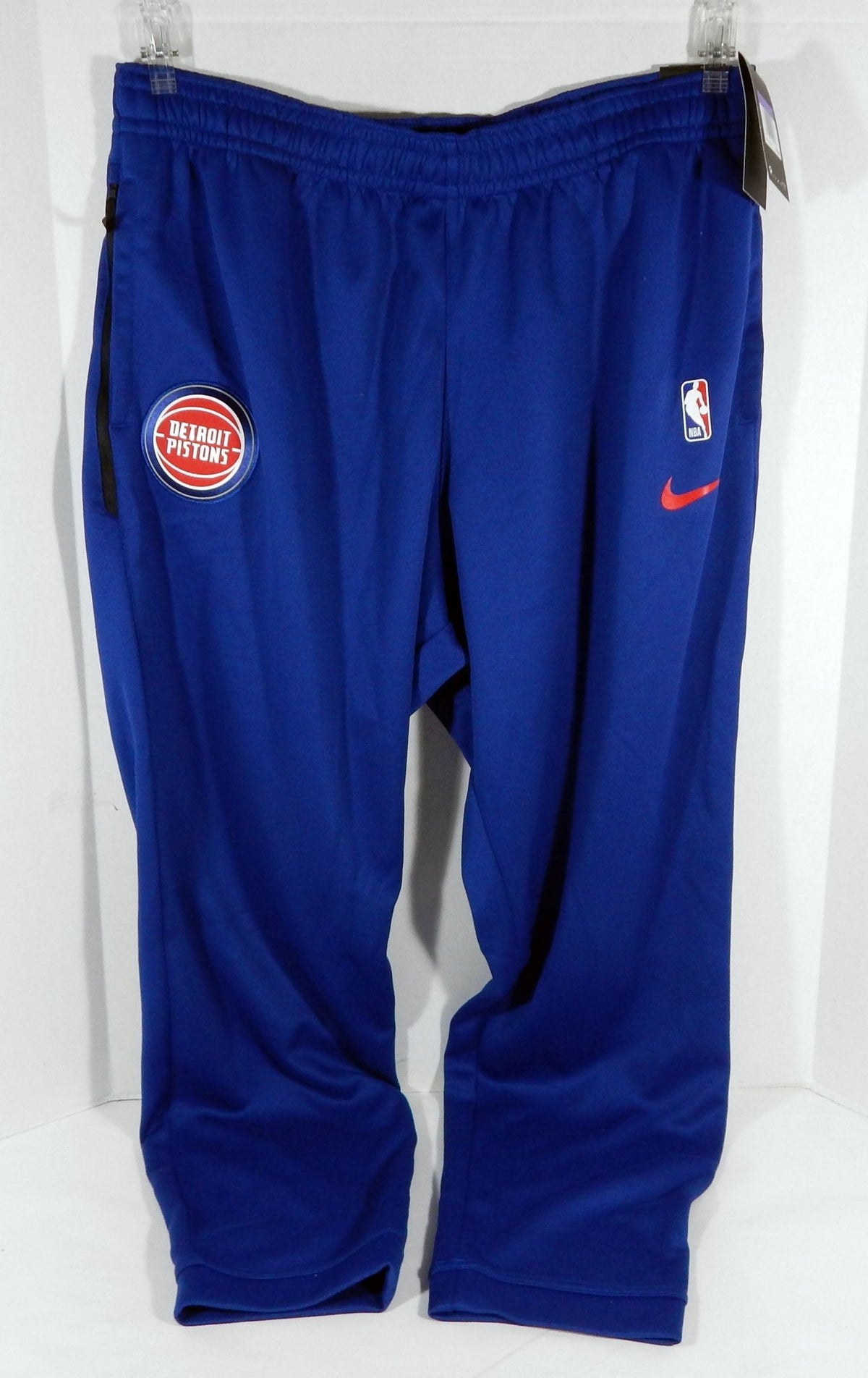 2018-19 Detroit Pistons Team Issued Blue Travel Sweat Pants 932726-495 3XL 712174S - 712174S