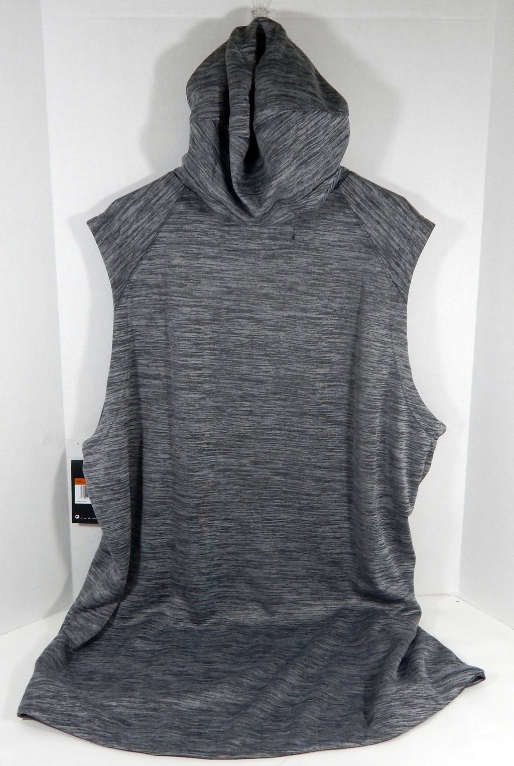 2018-19 Detroit Pistons Team Issued Grey Tank Sweatshirt Hoodie 44-091 2XLT 140S - 712140S