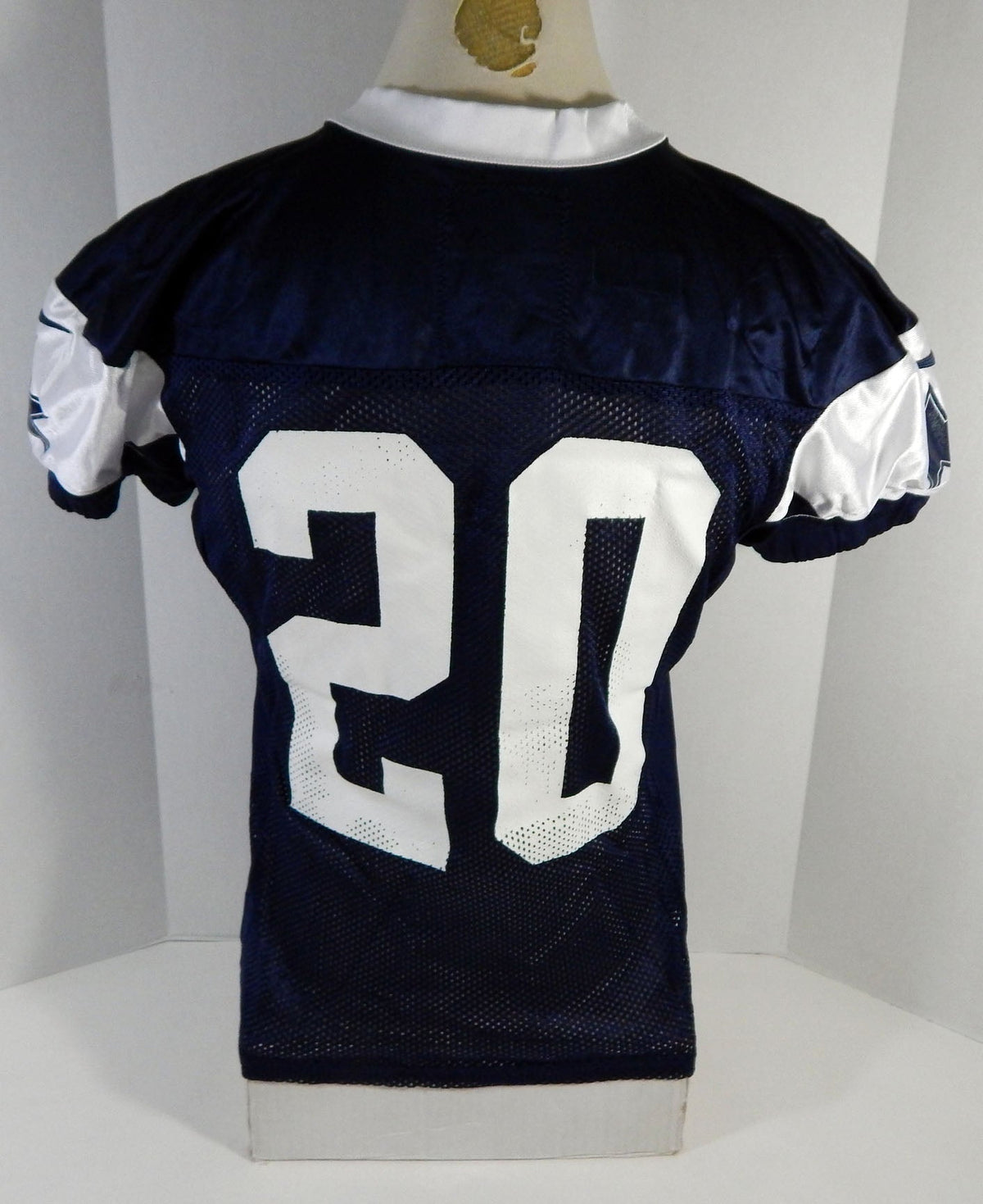 2018 Dallas Cowboys Tony Pollard #20 Game Issued Navy Practice Jersey 48 588 - DP18588