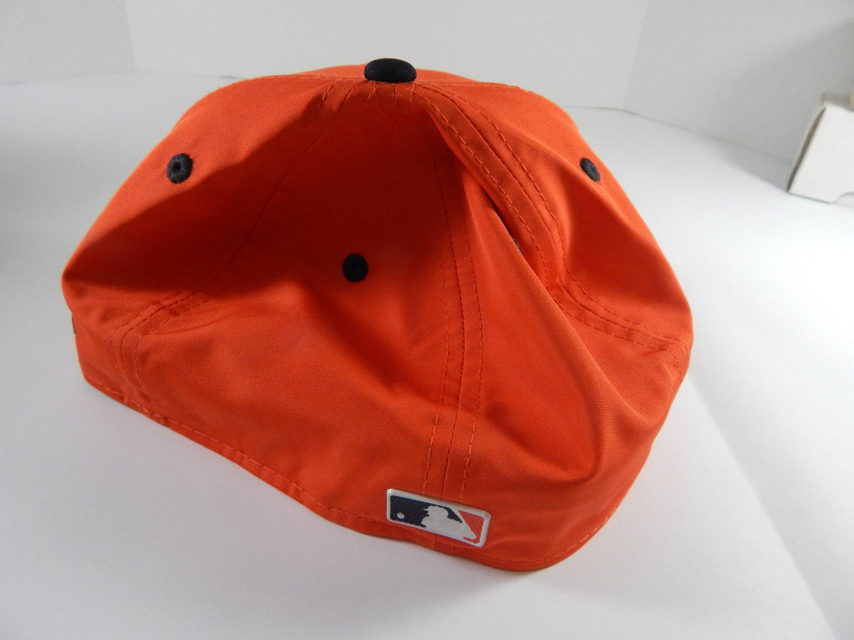2018 Detroit Tigers Ronny Rodriguez #60 Game Issued Pos Used Orange Hat BP 0 - DP49890