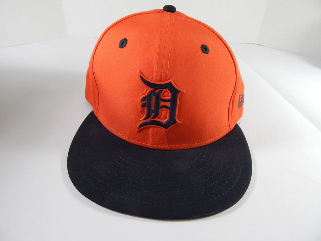 2018 Detroit Tigers Ronny Rodriguez #60 Game Issued Pos Used Orange Hat BP 0 - DP49890