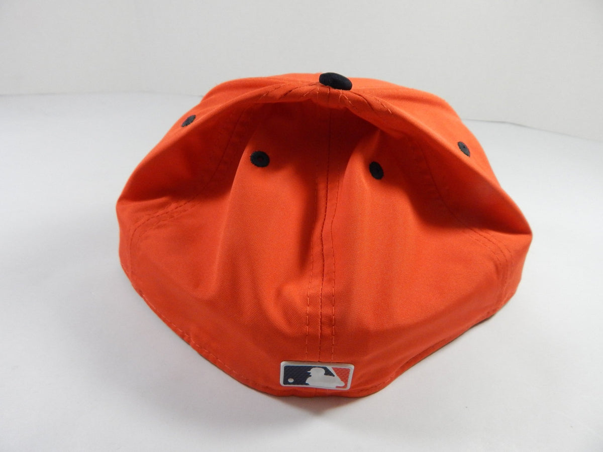 2018 Detroit Tigers Shane Greene #61 Game Issued Pos Used Orange Hat BP 7.25 1 - DP49801