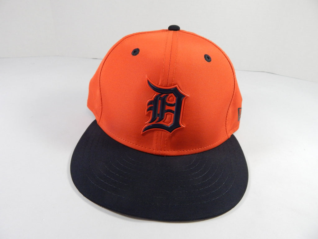 2018 Detroit Tigers Spencer Turnbull #56 Game Issued Pos Used Orange Hat BP 7 7 - DP49887