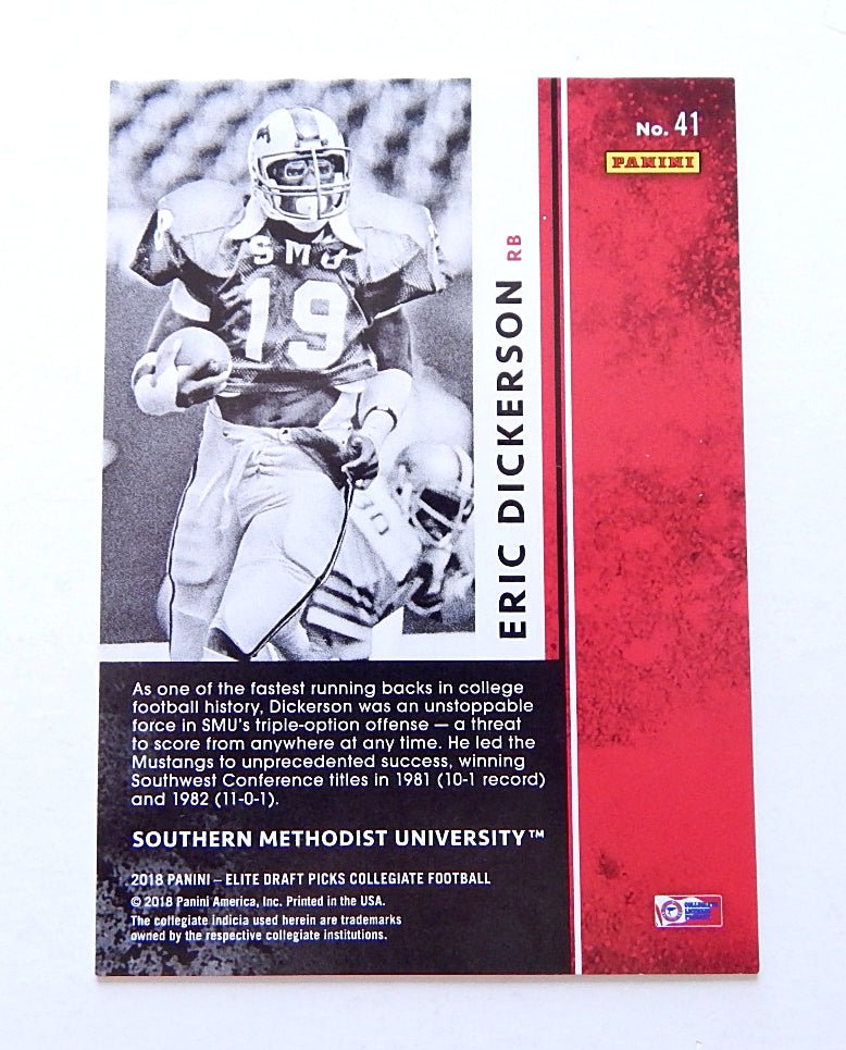 2018 Elite Draft Picks Eric Dickerson # 93/99 - DJ034267
