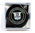 2018 New York Rangers 19 Jean Ratelle Night Jersey Retirement NHL Game Puck New - 5105670S