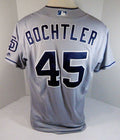 2018 San Diego Padres Doug Bochtler #45 Game Issued Grey Jersey SDP0960 - SDP0960