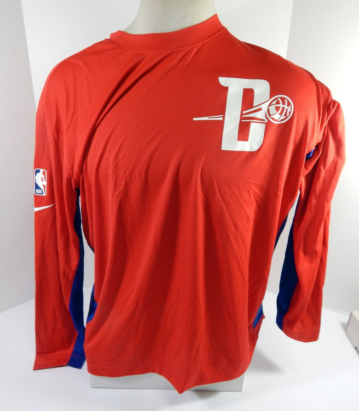 2019-20 Detroit Pistons Markieff Morris #8 Game Issued Red Shoot Shirt City 85 - DP55685