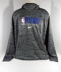 2019-20 Detroit Pistons Team Issued Grey Training Hoodie Sweatshirt 32 3XLT 93S - 712093S