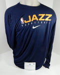 2019-20 Utah Jazz Team Issued Navy Training Shirt 2XL DP56584 - DP56584
