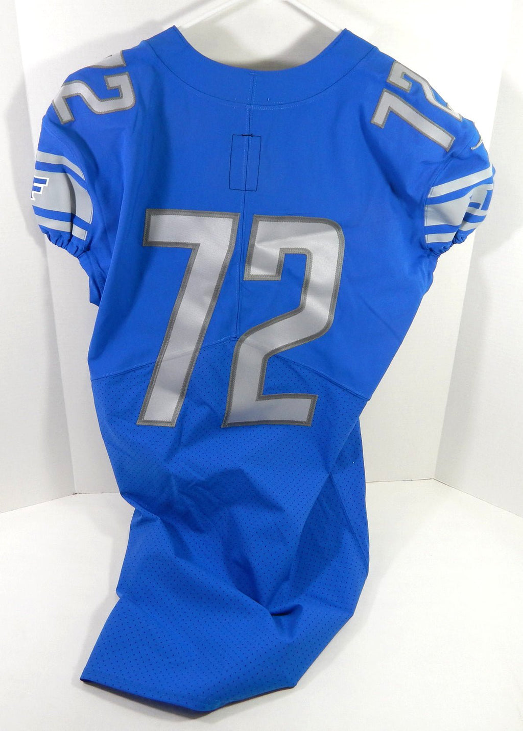 2019 Detroit Lions #72 Game Issued Blue Jersey 46 DP63915 - DP63915