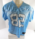 2019 North Carolina Tar Heels UNC #82 Game Used Blue Practice Jersey Jordan XL 7 - DP54967