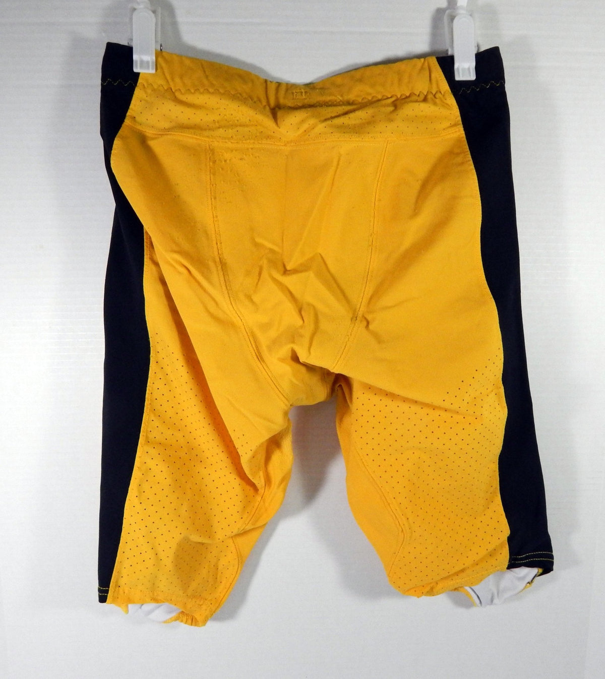 2019 Pittsburgh Steelers Deon Cain #17 Game Used Yellow Pants 32 DP56529 - DP56529