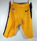 2019 Pittsburgh Steelers Deon Cain #17 Game Used Yellow Pants 32 DP56529 - DP56529