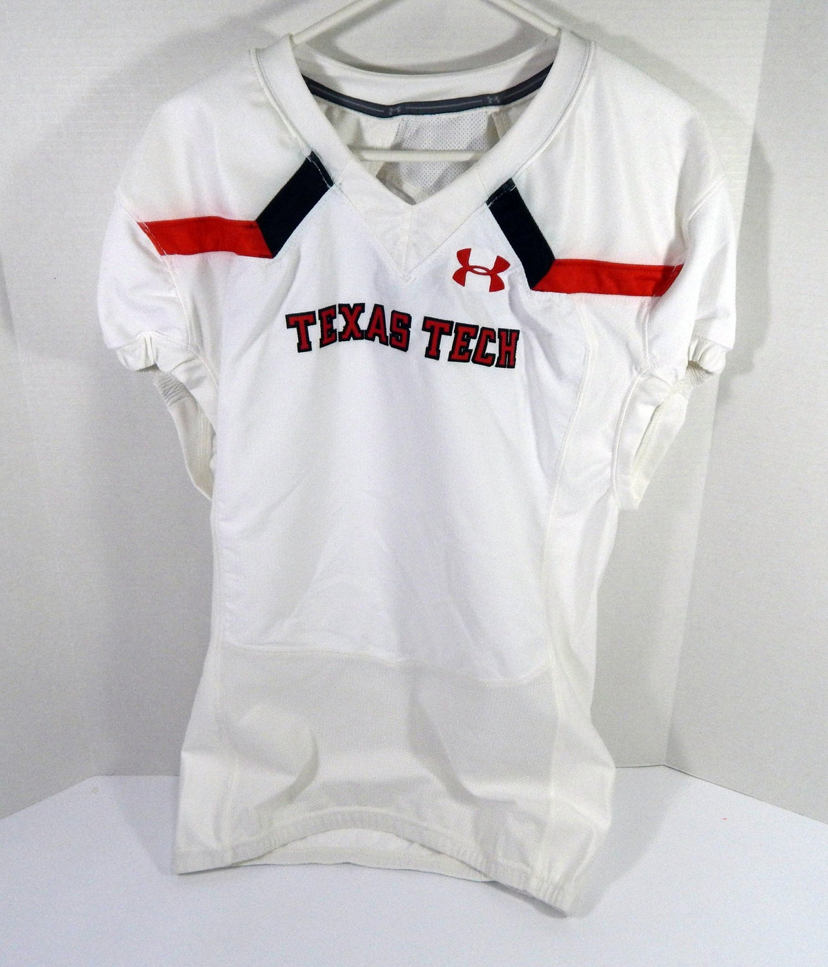 2019 Texas Tech Red Raiders Blank Game Issued White Jersey 44 DP48400 - DP48400