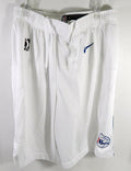 2020-21 Delaware Blue Coats Brandon Sampson #20 Game Used White Shorts 38 62995 - DP62995