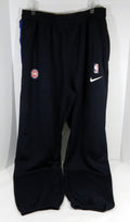 2020-21 Detroit Pistons Team Issued Black Travel Sweatpants CN5961-010 2XLT 144S - 712144S