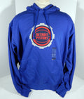 2020-21 Detroit Pistons Team Issued Blue Travel Hoodie CN2539-495 3XLT 712173S - 712173S