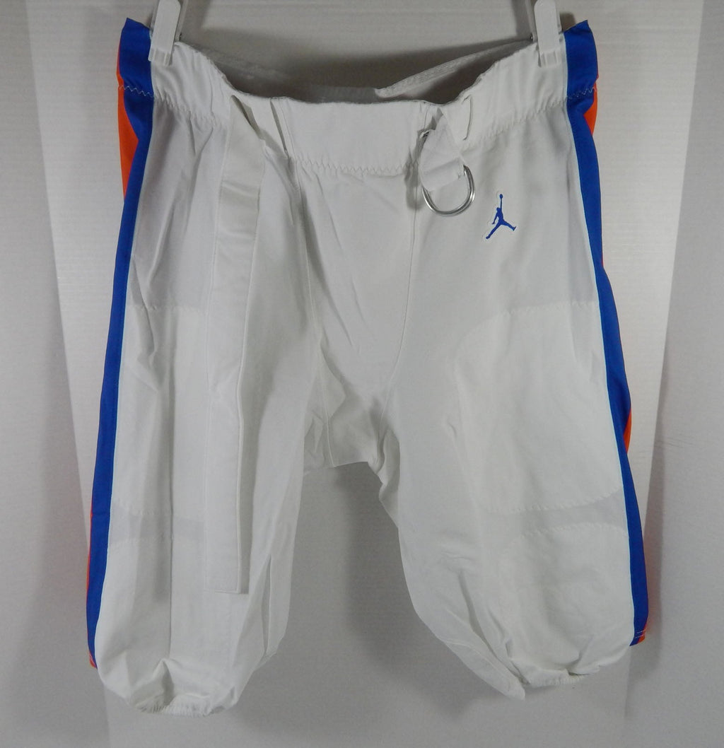 2020-21 Florida Gators #64 Game Used White Pants 1960s Throwback 42 DP53386 - DP53386