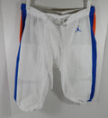 2020-21 Florida Gators #81 Game Used White Pants 1960s Throwback 38 DP53381 - DP53381