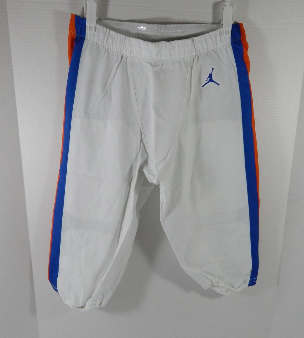 2020-21 Florida Gators #88 Game Used White Pants 1960s Throwback HC 34 DP53296 - DP53296