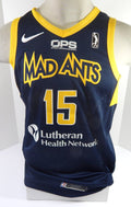 2020-21 Fort Wayne Mad Ants #15 Game Issued Team Blue Jersey G-League 48 7 - DP55967