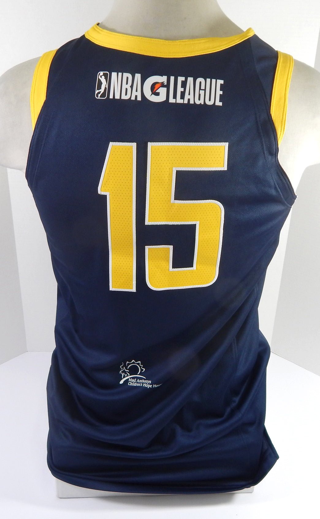 2020-21 Fort Wayne Mad Ants #15 Game Issued Team Blue Jersey G-League 48 7 - DP55967