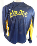 2020-21 Fort Wayne Mad Ants Game Issued Team Signed Navy Shooting Shirt XXL 978 - DP55978