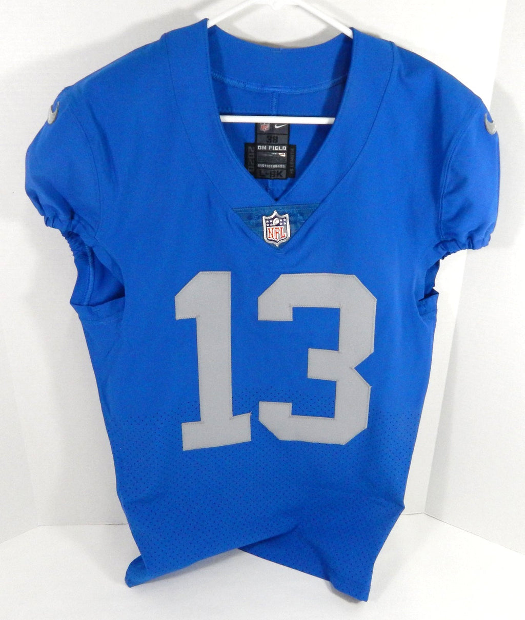 2020 Detroit Lions Geronimo Allison #13 Game Issued Blue Jersey 45 - DP59245