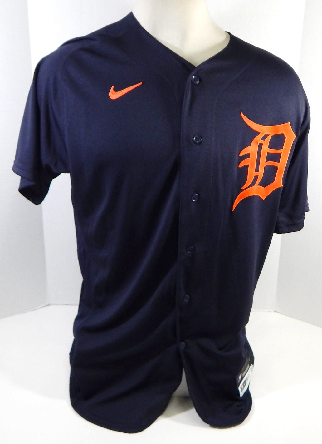 2020 Detroit Tigers Brandon Dixon #9 Game Issued Navy Jersey 46 DP21070 - DP21070
