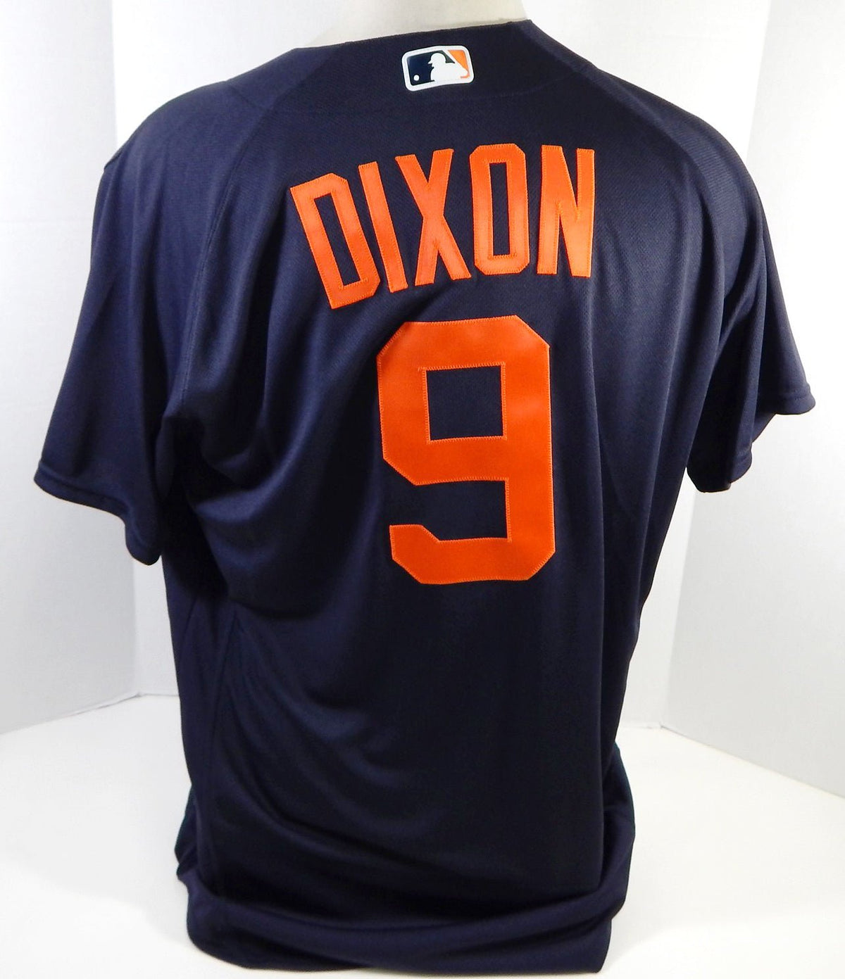 2020 Detroit Tigers Brandon Dixon #9 Game Issued Navy Jersey 46 DP21070 - DP21070