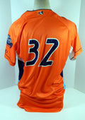 2020 Midwest League All Star Game Eastern Team #32 Game Issued Orange Jersey 67 - DP18067