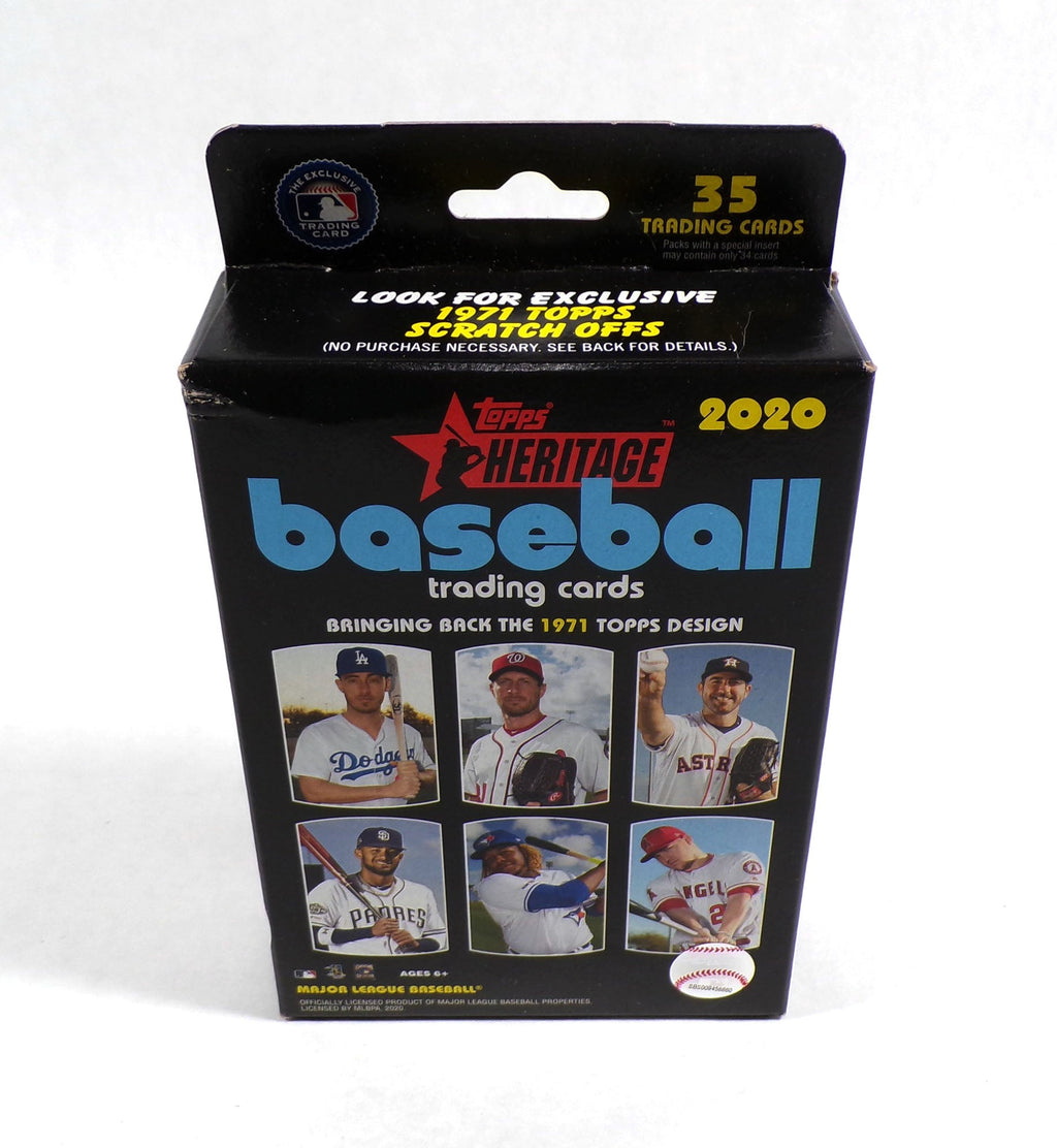 2020 Topps Heritage Baseball Hanger Box Sealed (35 Cards) 887521086627 - 887521086627