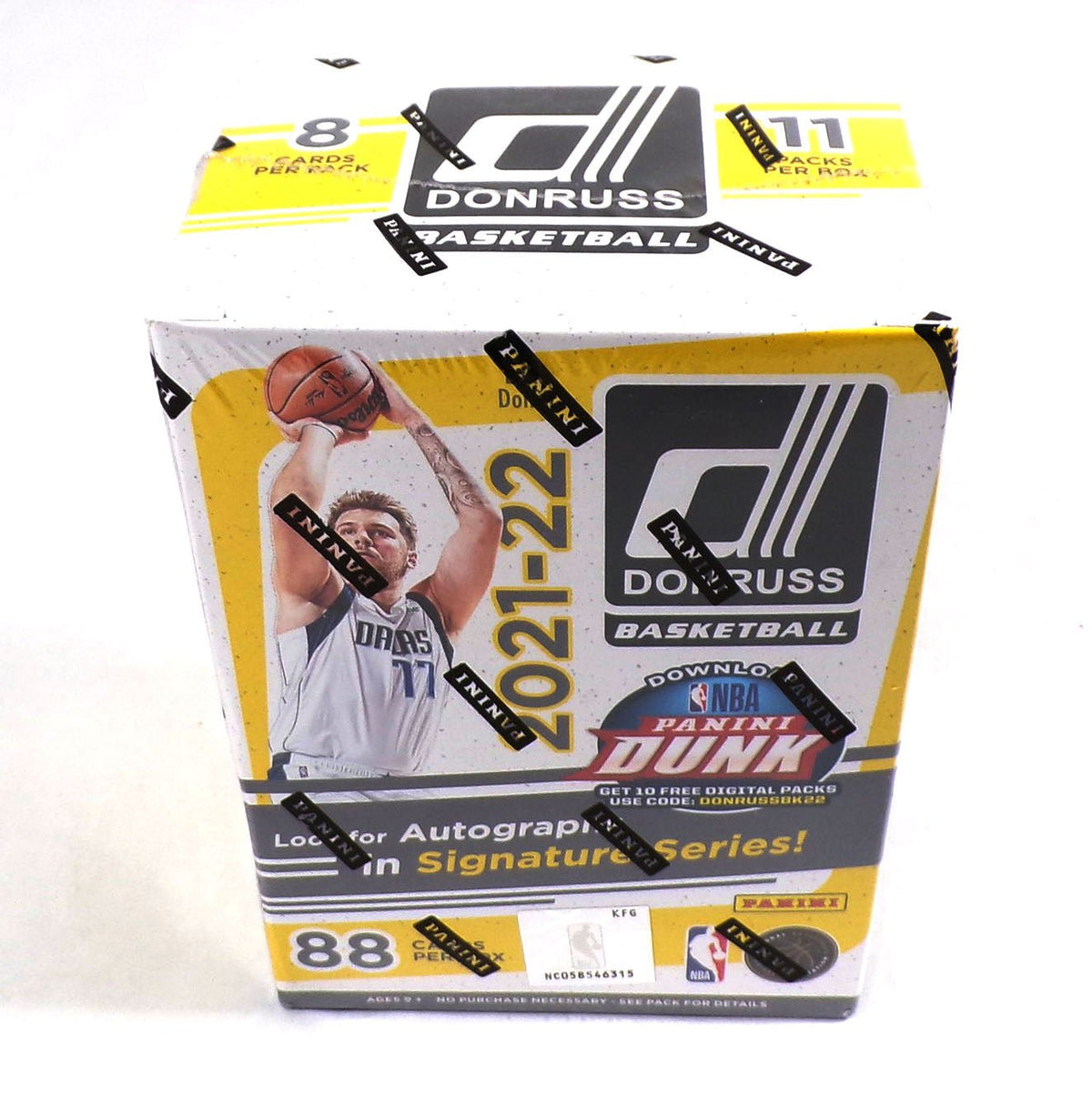 2021-22 Panini Donruss Basketball Blaster Box Sealed (11 Packs) - 613297981138